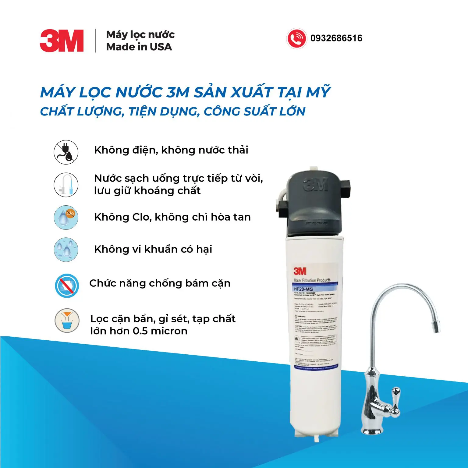 Máy Lọc Nước 3M BREW120-MS - Ảnh 2