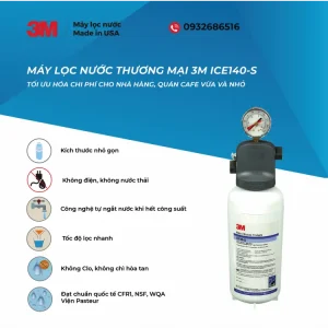 Alternative view of Máy Lọc Nước 3M ICE140-S Cho Nhà Hàng, Quán Cà Phê