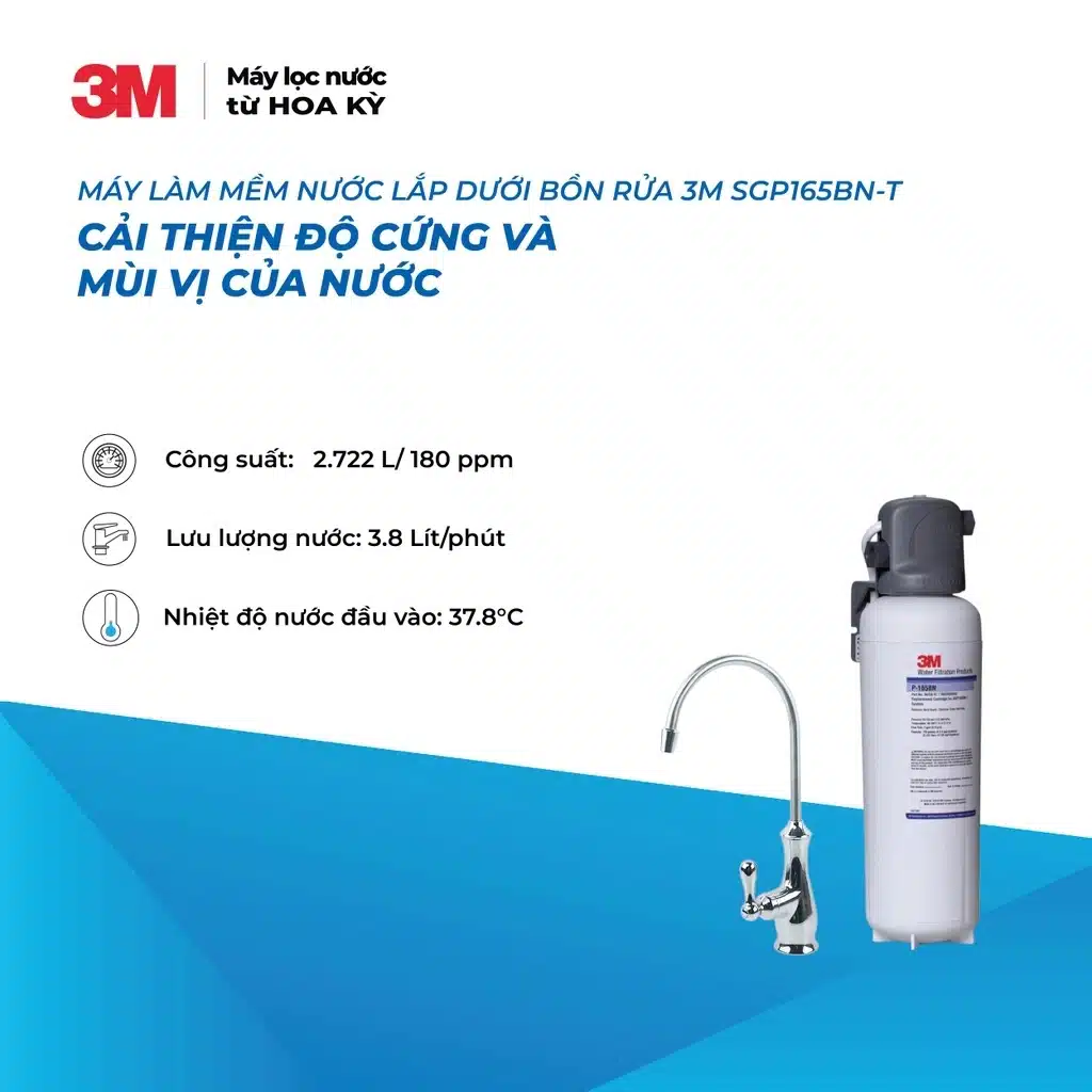 Máy Làm Mềm Nước 3M SGP165BN-T - Ảnh 3